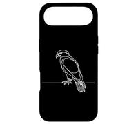 Hawk Line Art Birdwatcher Case for iPhone Air