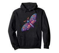 Hawk Moth Insect Lover Entomology Moth Lover Pullover Hoodie