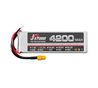 HAWK’S WORK 11.1V Lipo Battery 4200mAh 3S 25C, Rechargeable Battery with XT60 Plug for Drone Multirotor RC Plane Boat Truck