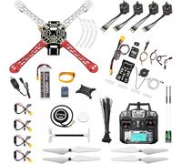 HAWK’S WORK F450 Drone Kit to build, Complete DIY Quadcopter Set with Pixhawk & GPS, Full Kit for Drone and Engineering Enthusiasts and Researchers (A)