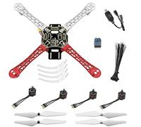 HAWK’S WORK F450 Drone Kit to build, DIY Quadcopter Set, Frame + Brushless Motor + Prop + Accessory + Guild Book & Video (E)