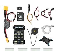 HAWK’S WORK Pixhawk PX4 Flight Controller, Pixhawk 2.4.8 Open Source Flight Control 32 Bit, Board + Power Module + Safety Switch + Buzzer + SD Card + Shock Absorber