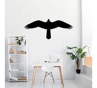 Hawk Silhouette - 0069 - Self Adhesive Vinyl Wall Art Decal, Gloss or Matt Finish, 75 Colours, 5 Sizes, Mural, Transfer, Interior or Exterior use, Easy to Apply, Instructions provided