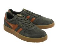 Gola Shoes (Trainers) Hawk Suede '86 in Kaki 8