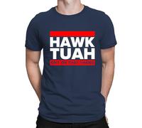 Hawk Tuah Spit On That Thing Meme T-Shirt, Men's T-shirt navy blue, L