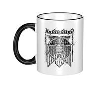 Hawk%Wind Band Mugs Music Theme Funny Coffee Cups - Retro Band Mugs Pop Band and Rock Band Design, 330ml Original Gifts