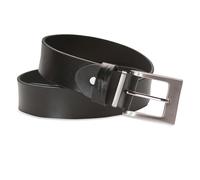 Hawkdale UK Made Mens Leather Belt 1.25" - Large - 36-40" - Black