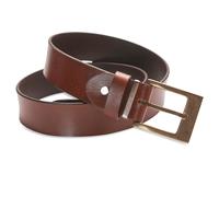 Hawkdale UK Made Mens Leather Belt 1.25" - Large - 36-40" - Brown