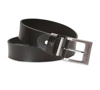 Hawkdale UK Made Mens Leather Belt 1.25" - XXL - 44-48" - Black