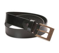 Hawkdale UK Made Mens Leather Belt 1.5" Wide - Large - 36-40" - Black