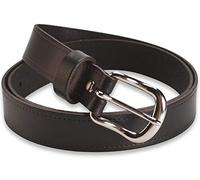 Hawkdale Womens Leather Belt - 1 Inch Skinny - Black, Brown, Tan - Made In The UK # 803-400 [Black] [Medium - 32" - 36" (80-90 cm)]