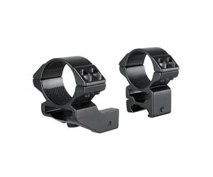 Hawke 30mm High Profile Weaver/Picatinny Base 1" Reach Forward Scope Mount Rings
