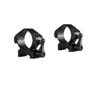 Hawke 30mm Steel Precision Weaver/Picatinny QR Scope Mount Rings - MEDIUM 23016