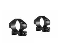 Hawke Precision Steel Weaver low riflescope Ring Mounts 30mm