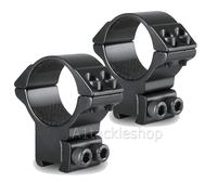 Hawke 9-11mm Airgun / Air Rifle Match Mounts for 30mm Scopes - Choose Height