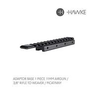Hawke Adaptor Base 9-11mm Airgun or 3/8" Rifle to Weaver/Picatinny with extension