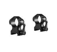 Hawke Precision Steel Quick Release Weaver High Riflescope Ring Mounts 1"