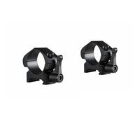 Hawke Precision Steel 1″ Low QR Scope Rings - Weaver & Picatinny Low 23010