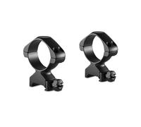 HAWKE PRECISION STEEL SCOPE RING MOUNTS with nut Weaver, 34mm , Medium