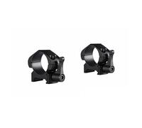 Hawke Precision Steel Ring Mounts 1" Low Weaver Lever