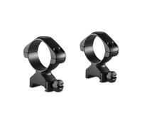 HAWKE PRECISION STEEL SCOPE RING MOUNTS with nut Weaver, 34mm , Medium