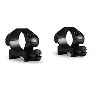 Hawke Precision Steel Weaver Low riflescope Ring Mounts 1"