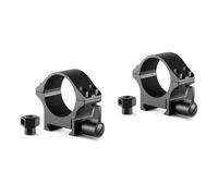 HAWKE PROFESSIONAL STEEL SCOPE RING MOUNTS Weaver, 30mm Diameter, Low
