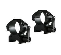 Hawke Precision Steel Quick Release Weaver Medium Riflescope Ring Mounts 30mm