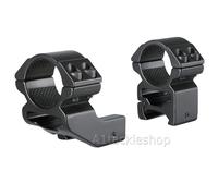 Hawke Extension 1" Weaver High Riflescope Ring Mounts with 1" extension