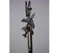 Hawker Hunter C92 Aircraft jet plane Scarf , Brooch and Kilt Pin Pewter 3" 7.5 cm POSTED BY US GIFTS FOR ALL 2016 FROM DERBYSHIRE UK