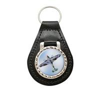 Hawker Hurricane Aircraft Leather Key Fob