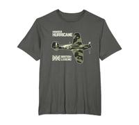 Hawker Hurricane Aircraft Tarpaulin British Legend T-Shirt
