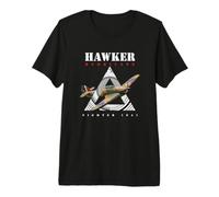 Hawker Hurricane British RAF Fighter WWII Warbird Pilot Gift Premium T-Shirt