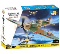 Hawker Hurricane MK.I plane brick model - COBI 5728 - 382 bricks