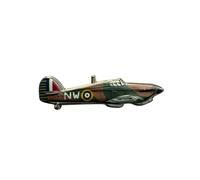 Hawker Hurricane RAF No 33 Squadron Greece 1941 Commemorative Pin Badge, Military Aircraft Collectible