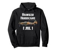Hawker Hurricane Warbird Military WWII Airplane Pilot Pullover Hoodie