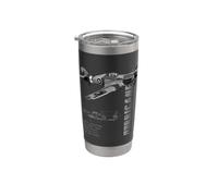 Hawker Hurricane WW2 Fighter Stainless Steel Insulated Tumbler