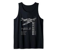 Hawker Hurricane WW2 Fighter Tank Top