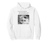 Hawker Siddeley Aviation Vintage Aircraft Silhouettes Ad Pullover Hoodie