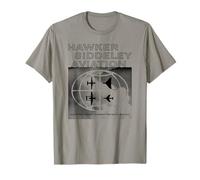 Hawker Siddeley Aviation Vintage Aircraft Silhouettes Ad T-Shirt