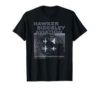 Hawker Siddeley Aviation Vintage Aircraft Silhouettes Ad T-Shirt