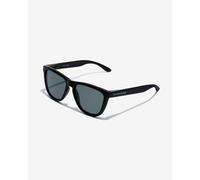Hawkers One Raw Glasses Matte Black with Deep Black Polarised Lenses