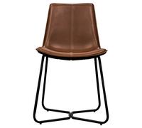 Gallery Interiors Set of 2 Hawking Dining Chairs Brown