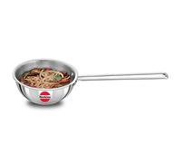 HAWKINS 2.5 Cup Tadka Pan, 600ml Triply Stainless Steel Pan, Silver (STP25)