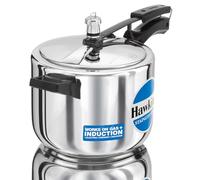 Hawkins 5 Litre Pressure Cooker, Stainless Steel Cooker, Induction Cooker, Silver (HSS50)