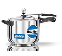 Hawkins 5 Litre Pressure Cooker, Stainless Steel Cooker, Induction Cooker, Silver (HSS50)