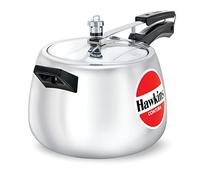 Hawkins 6.5 Litre Contura Pressure Cooker, Handi Inner Lid Cooker, Silver (HC65)
