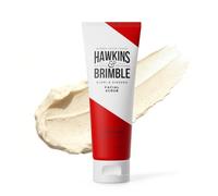 Hawkins & Brimble Mens Facial Scrub 125 ml - Walnut & Almond Pre Skin Face Exfoliator For Men | Pre Shave Lotion