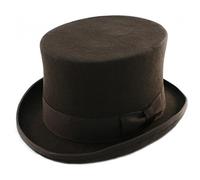 Hawkins Childs Wool Felt TOP HAT Satin Lined(52cm-56cm) Black