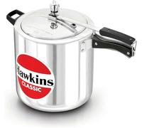 Hawkins Classic CL12 12 L Aluminum Pressure Cooker, Medium, Silver